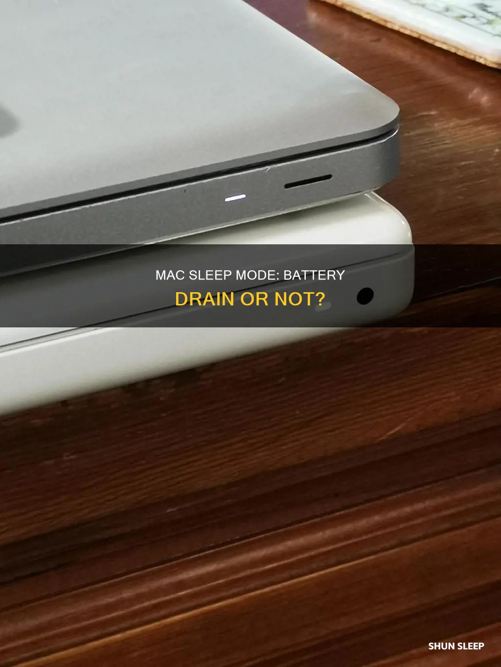 does mac sleep use battery