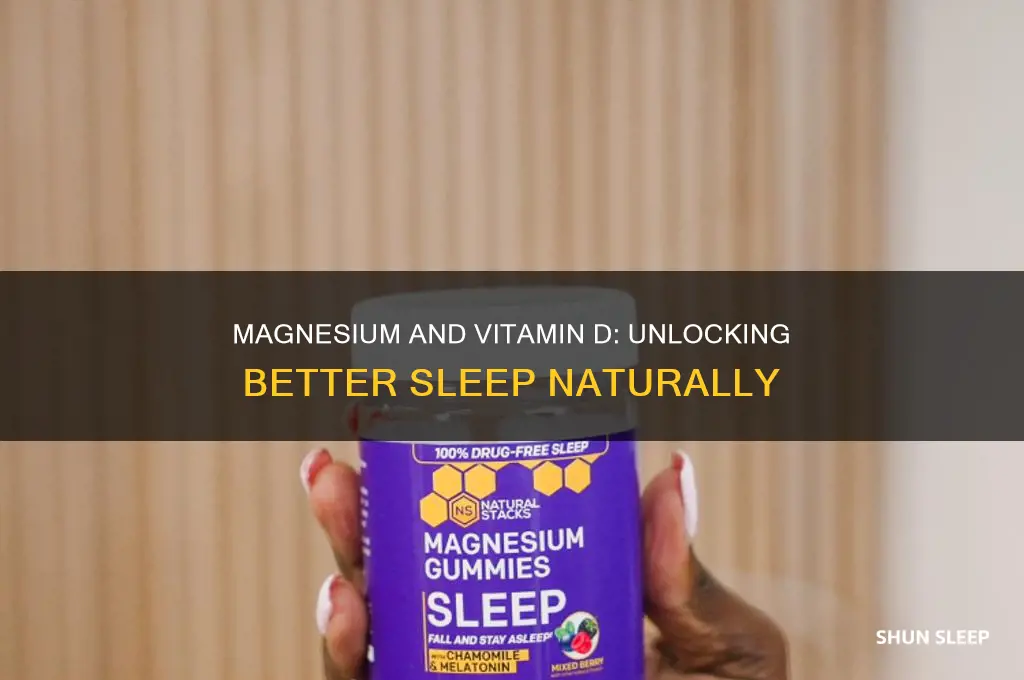 does magnesium and vitamin d help you sleep
