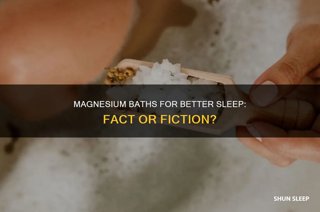 does magnesium bath help you sleep