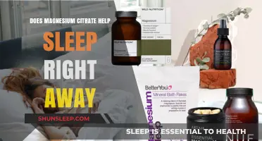 Magnesium Citrate for Sleep: Instant Relief or Gradual Improvement?