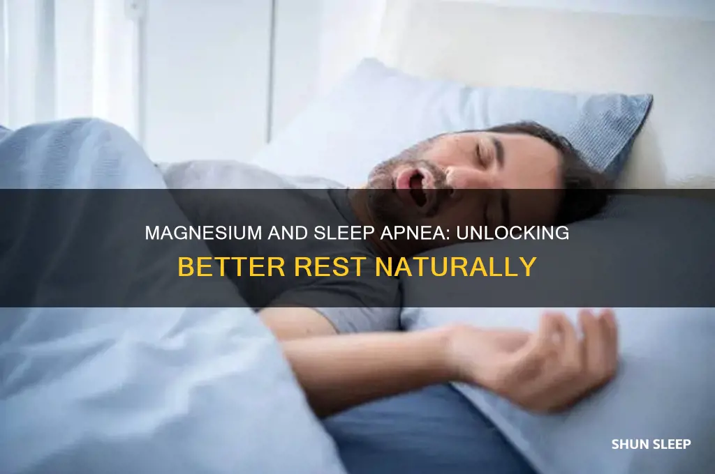 does magnesium help with sleep apnea