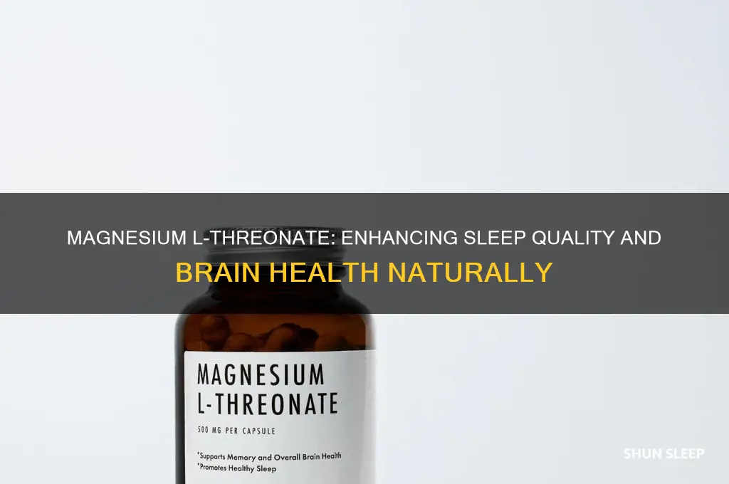 does magnesium l threonate help with sleep