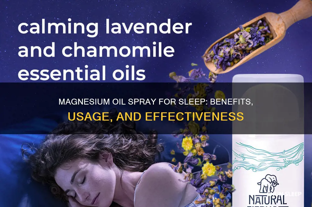 does magnesium oil spray help you sleep