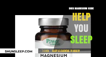 Magnesium Oxide for Sleep: Benefits, Dosage, and Effectiveness Explained
