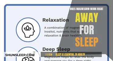 Magnesium for Sleep: Does It Work Immediately?