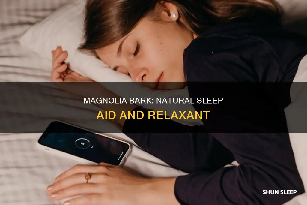 does magnolia bark work for sleep