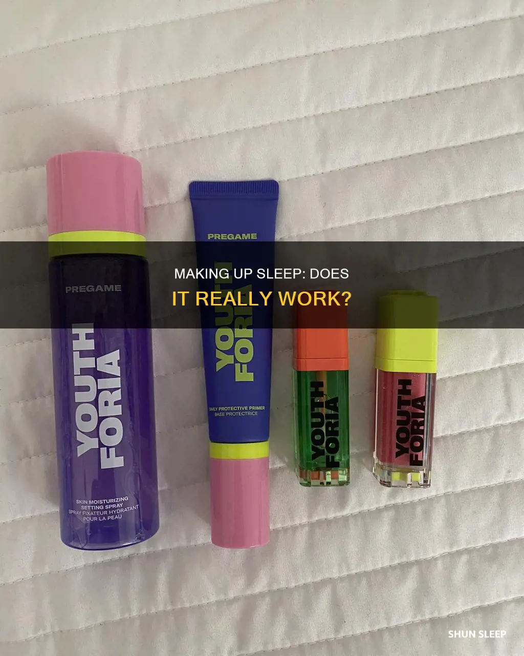 does making up sleep work