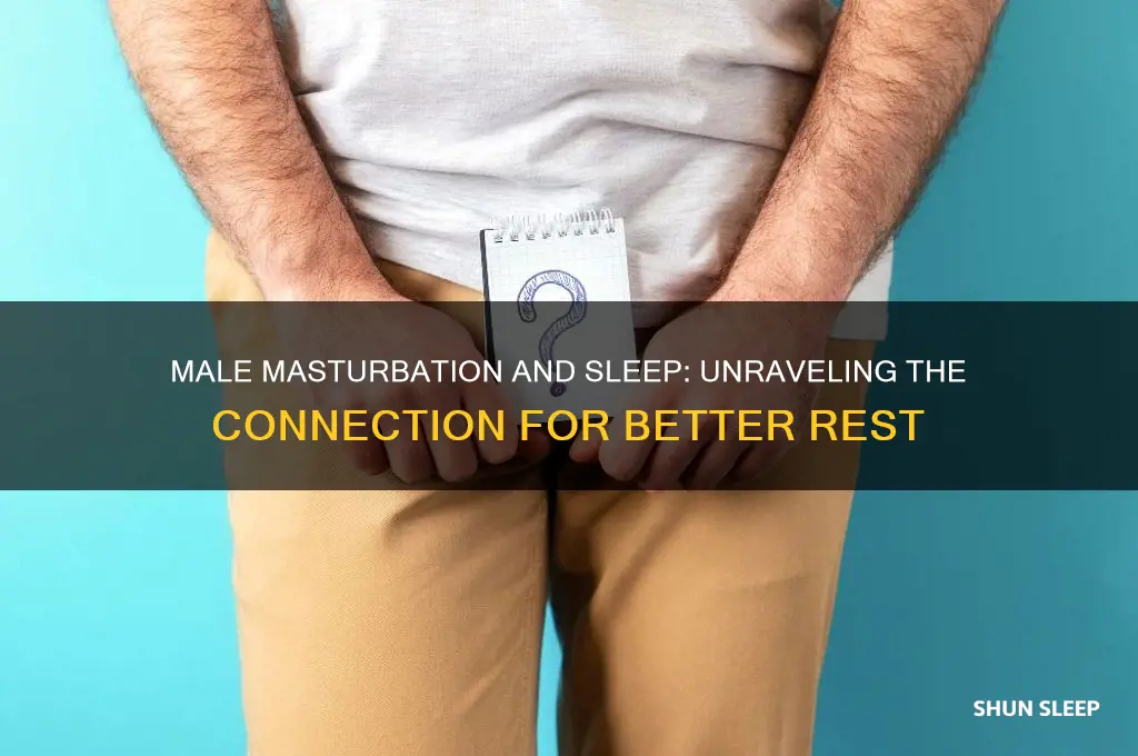 does male masturbation help you sleep