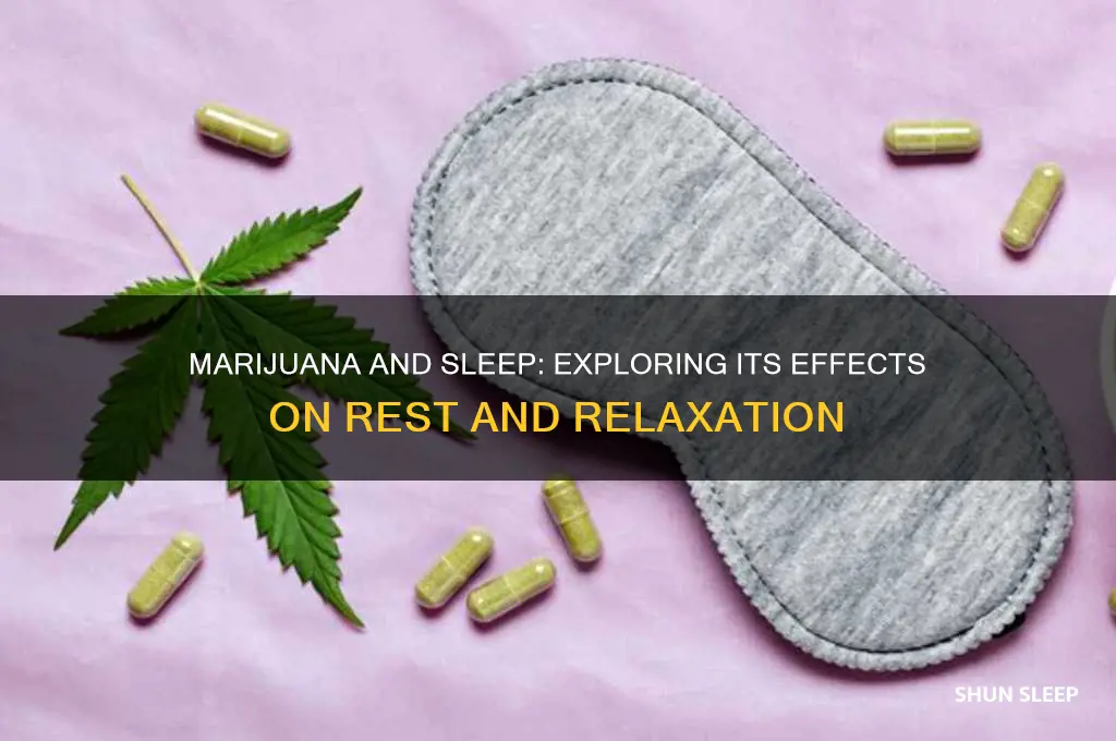 does marijauna help with sleep