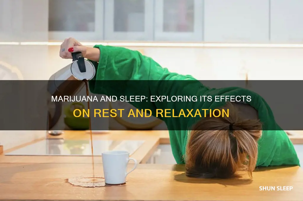 does marjuanna help sleep
