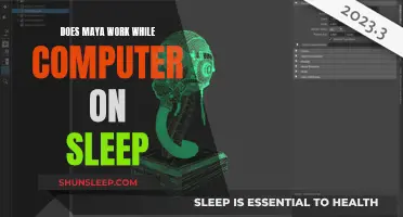 Maya Software: Sleep Mode Functionality Explored