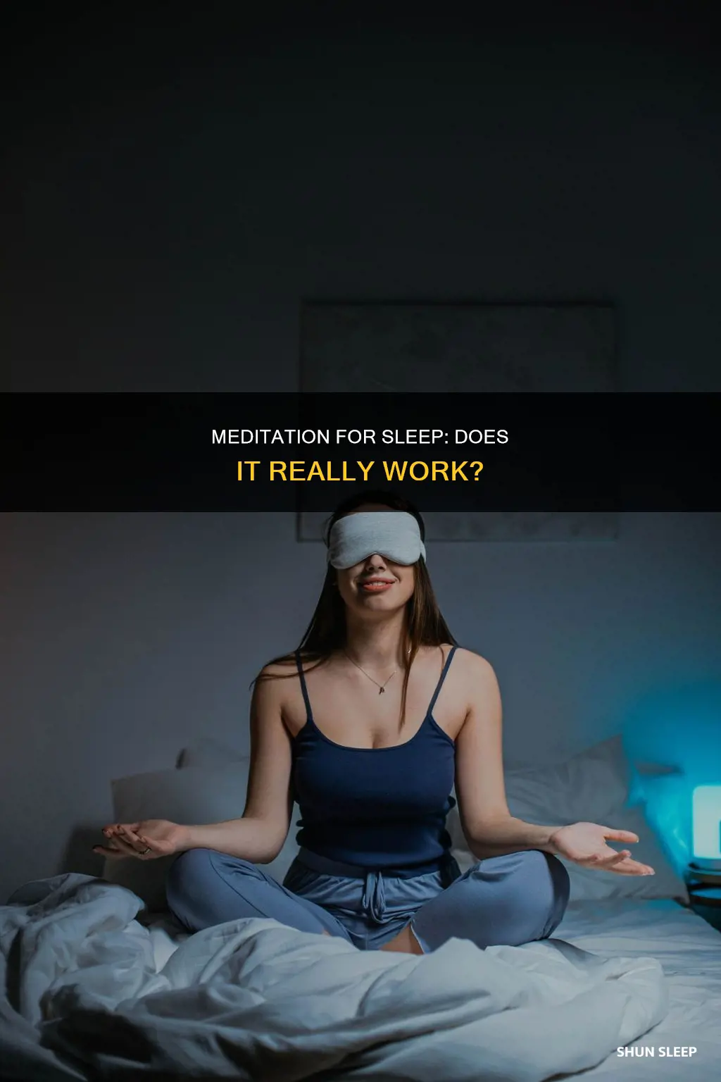 does meditation for sleep work
