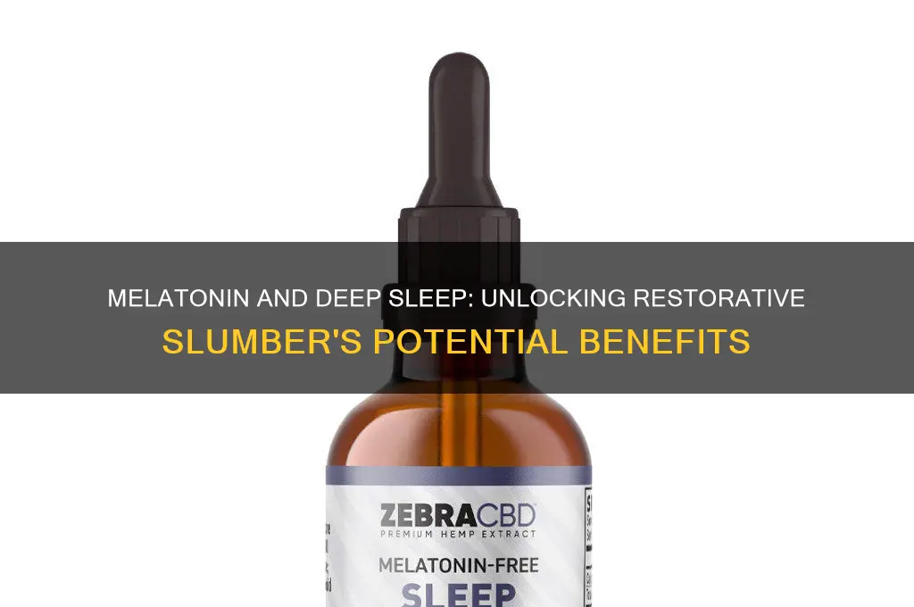 does melatonin help with deep sleep