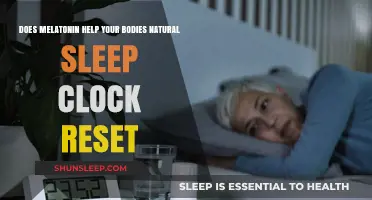Melatonin's Role in Resetting Your Body's Natural Sleep Clock