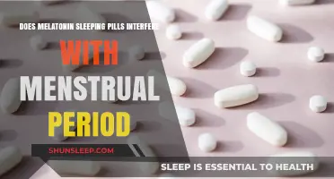 Melatonin Pills: Impact on Sleep and Menstrual Cycles