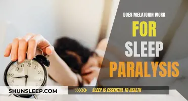 Melatonin's Effectiveness Against Sleep Paralysis: Exploring the Facts
