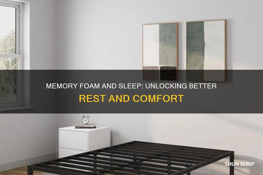 does memory foam help sleep
