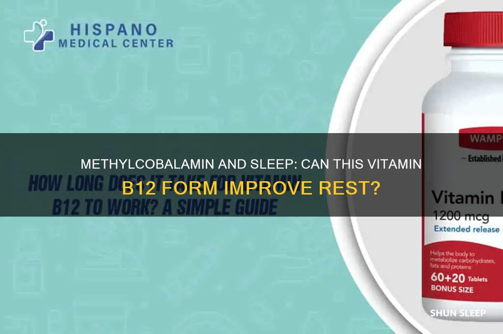 does methylcobalamin help sleep