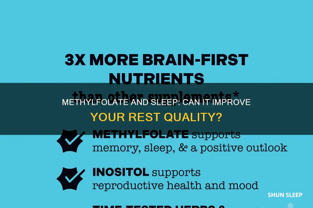 does methylfolate help with sleep