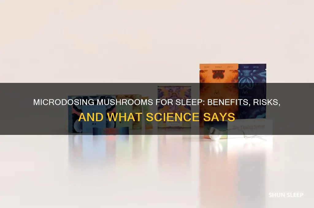 does microdosing mushrooms help you sleep