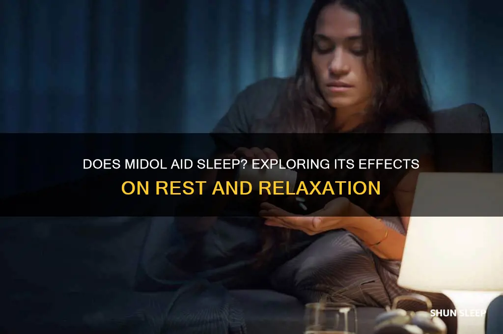 does midol help you sleep