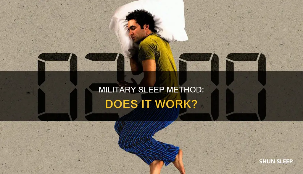 does military sleep method work