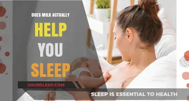 Milk and Sleep: Unraveling the Truth Behind This Bedtime Myth