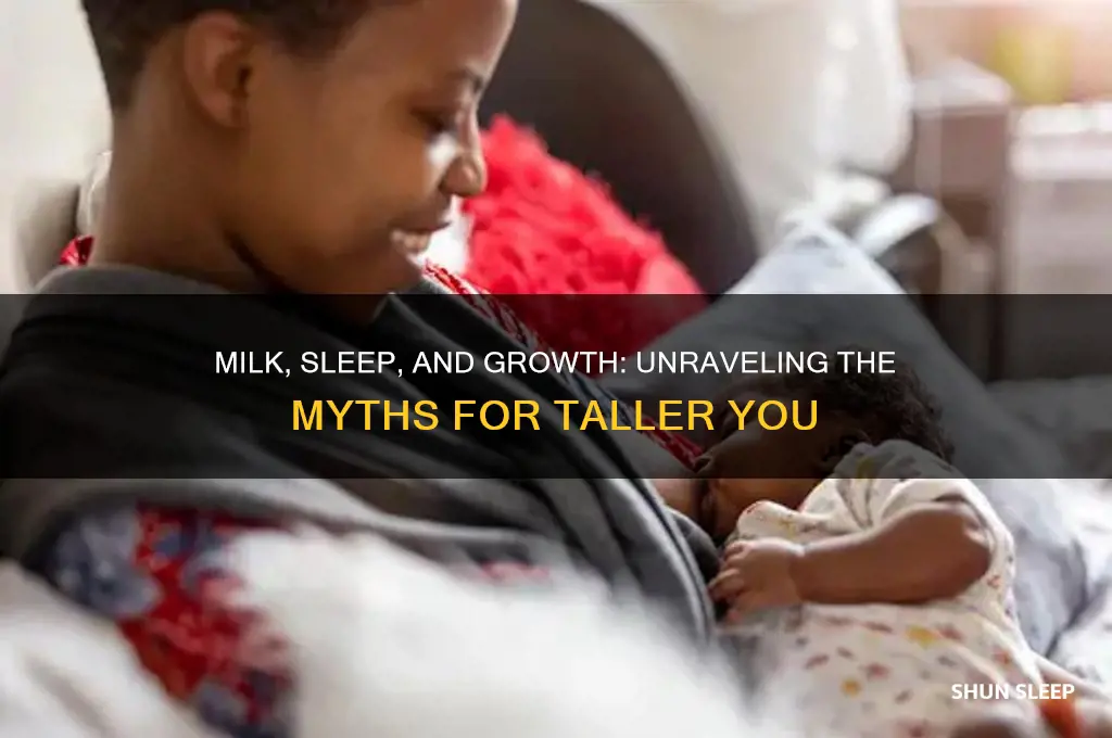 does milk and sleep help you grow