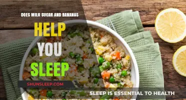 Milk, Sugar, and Bananas: Do They Really Enhance Sleep Quality?