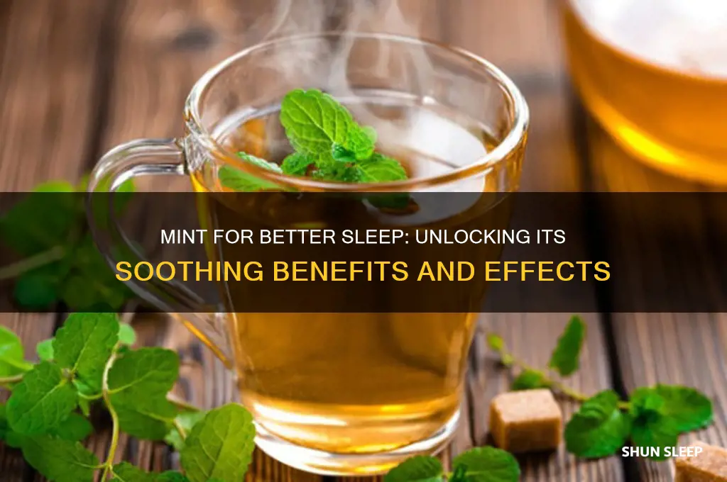 does mint help sleep