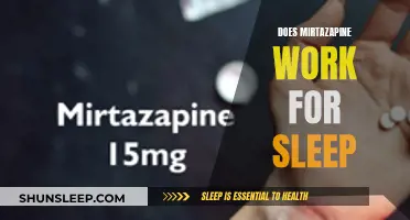 Mirtazapine: Effective Sleep Aid or Not?