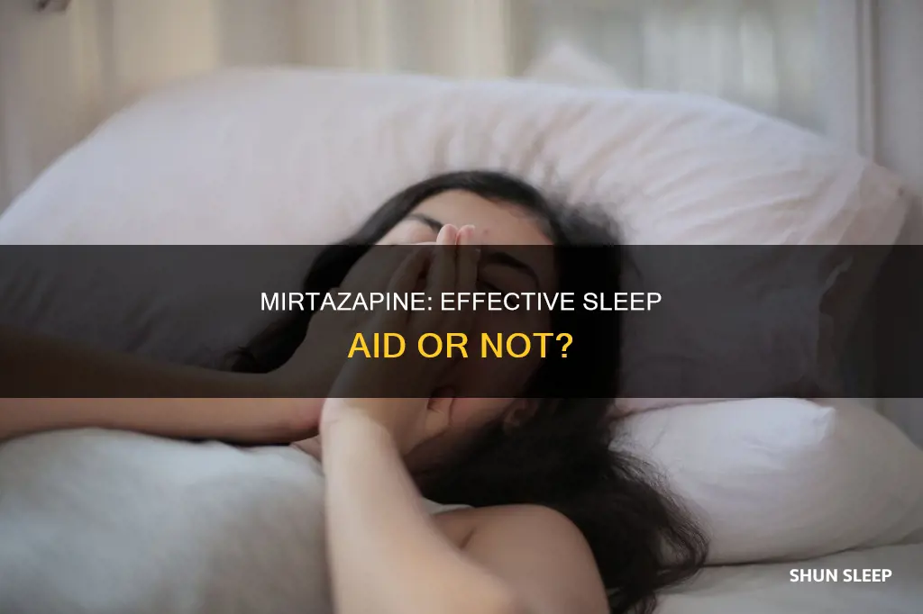 does mirtazapine work for sleep