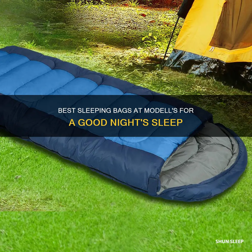 does modells have sleeping bags