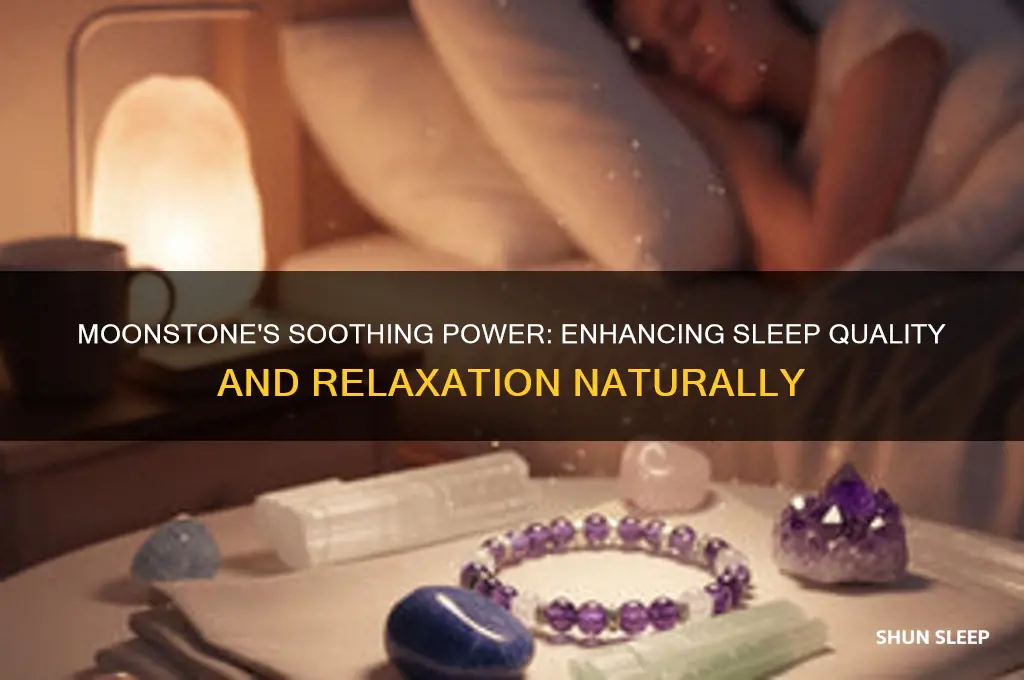 does moonstone help with sleep