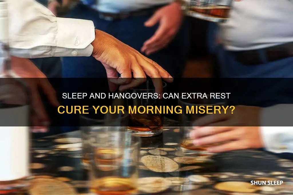 does more sleep help a hangover
