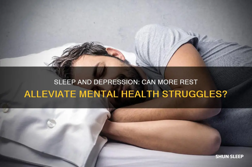 does more sleep help depression