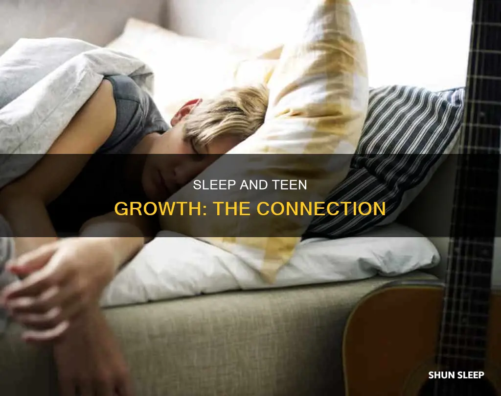 does more sleep mean more growth teenager