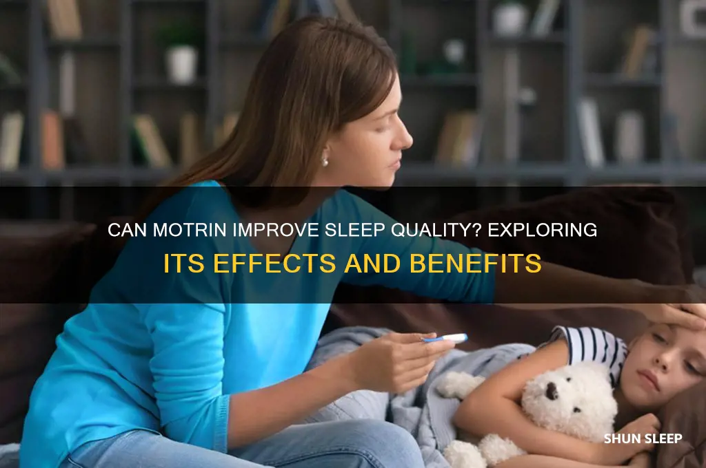 does motrin help sleep