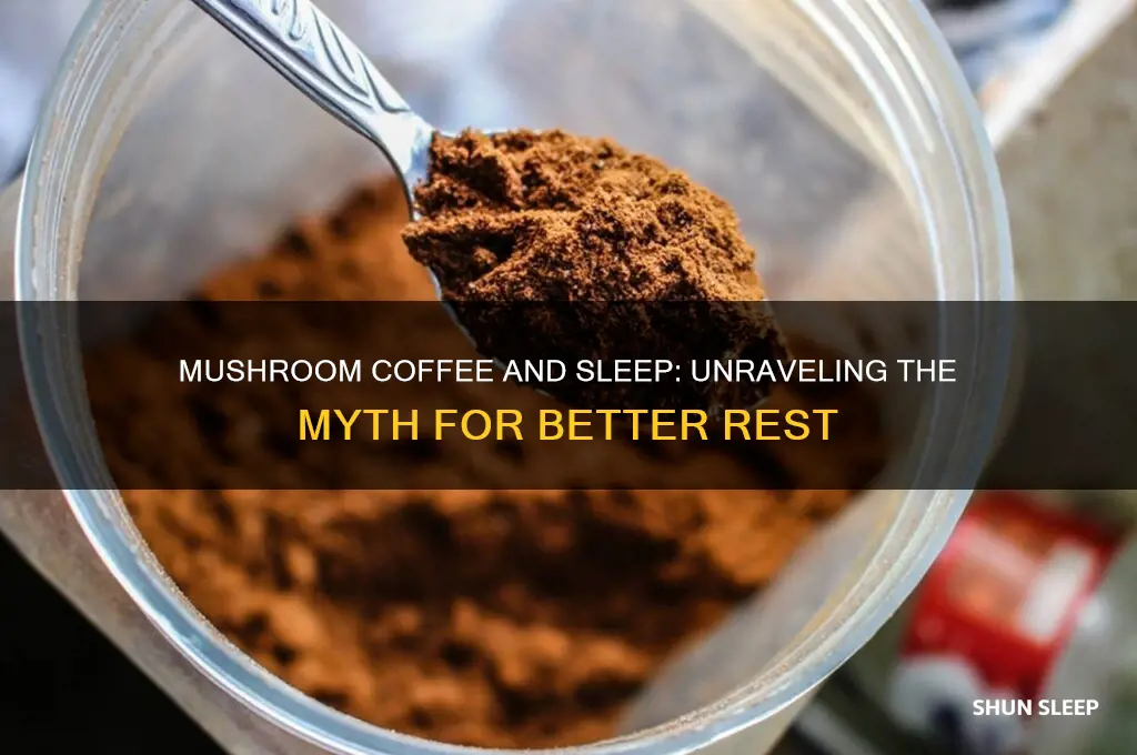 does mushroom coffee help you sleep