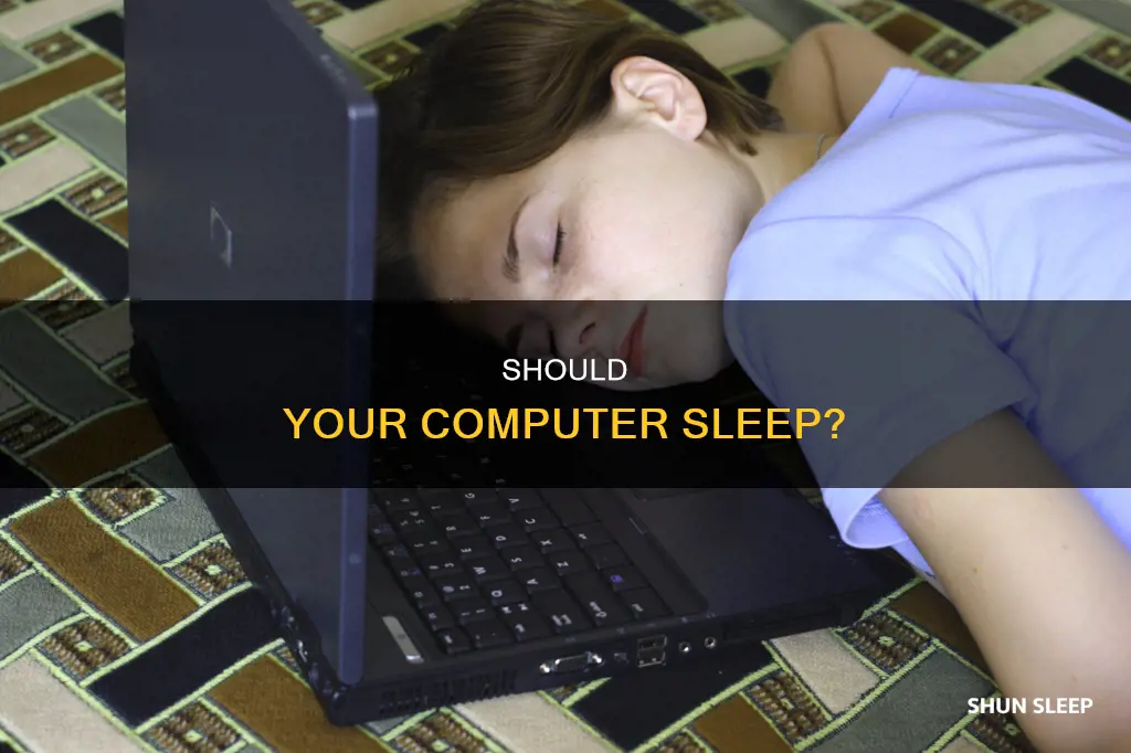does my computer need to sleep