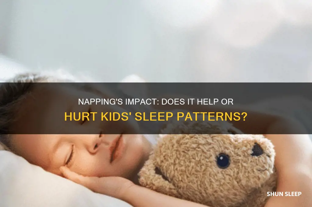 does napping help or hurt childrens sleep pattwrns