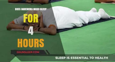 Unveiling the Mystery: How Much Sleep Does Narendra Modi Get?