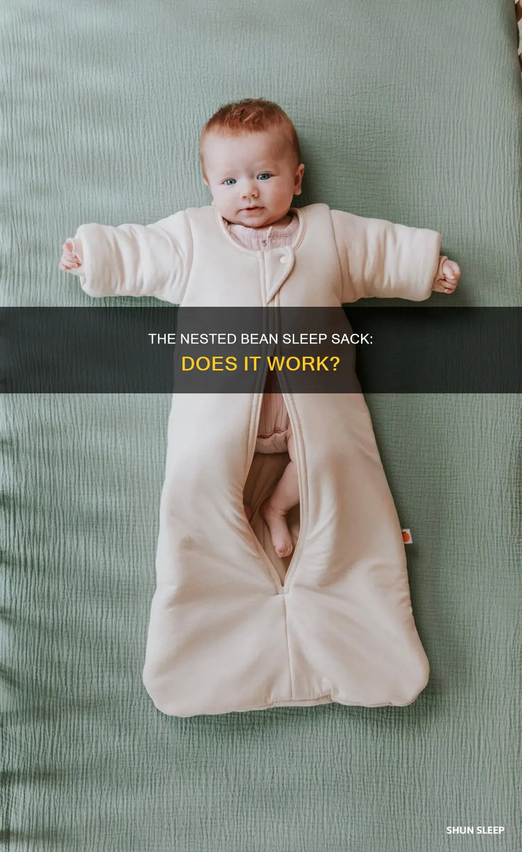 does nested bean sleep sack work