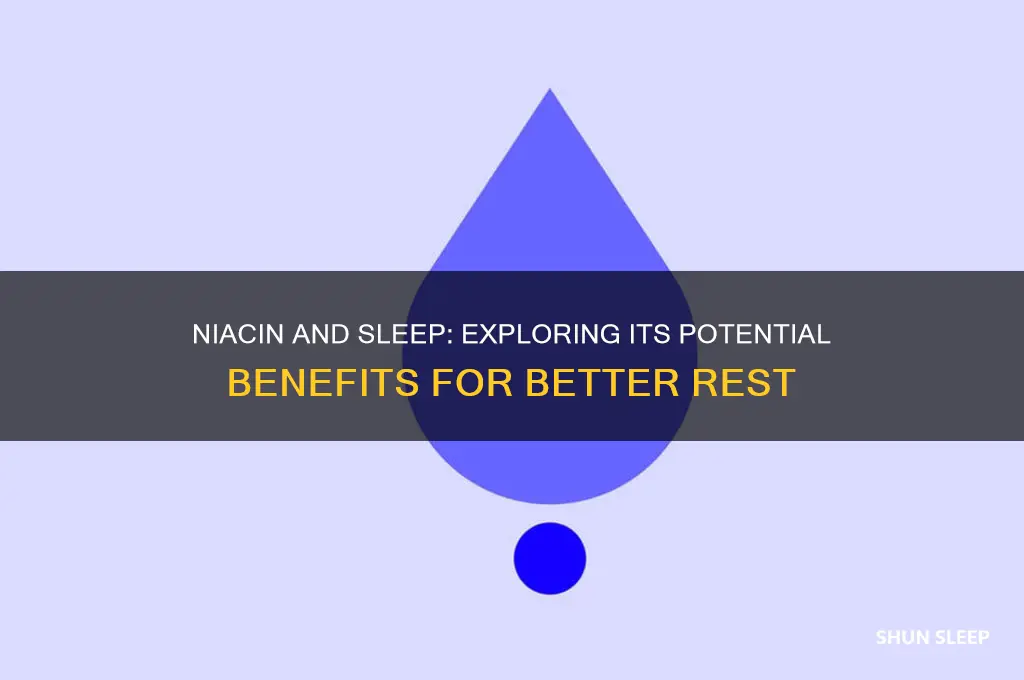 does niacin help sleep