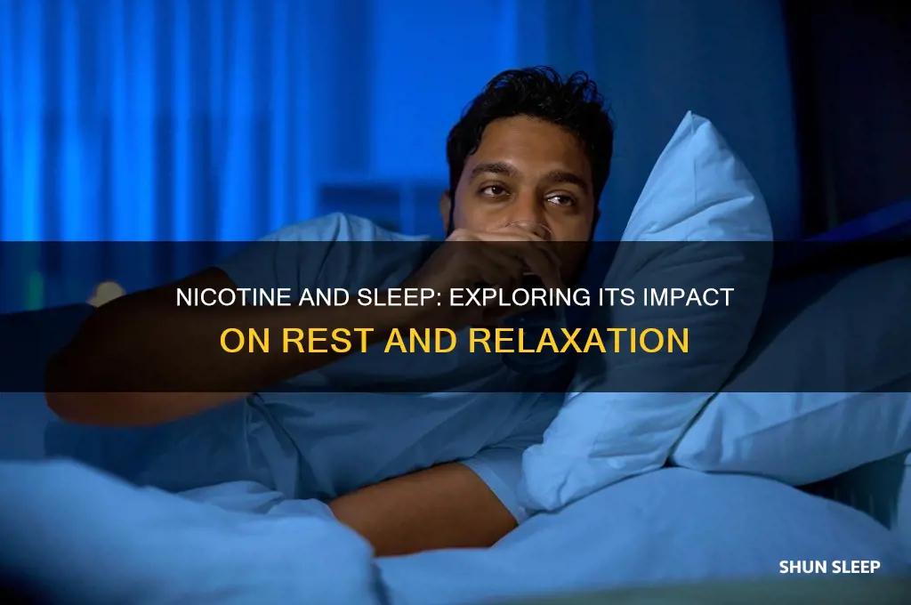 does nic help sleep