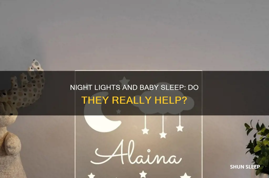 does night light help baby sleep