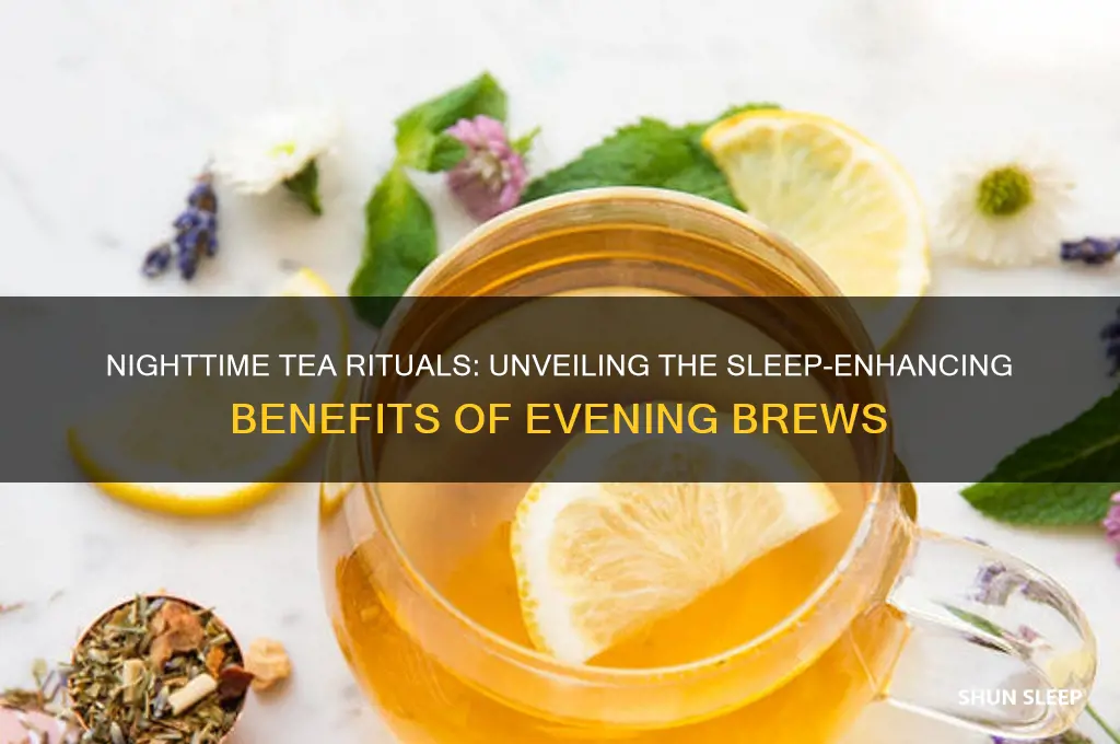 does night time tea help you sleep
