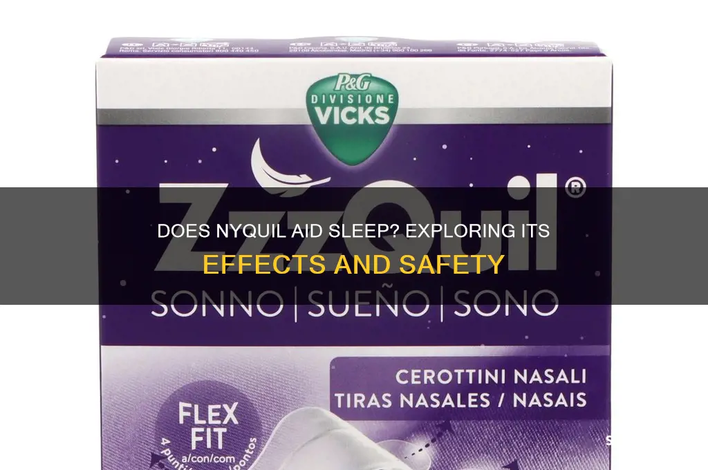 does nightquil help you sleep