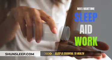 Nighttime Sleep Aids: Do They Work?