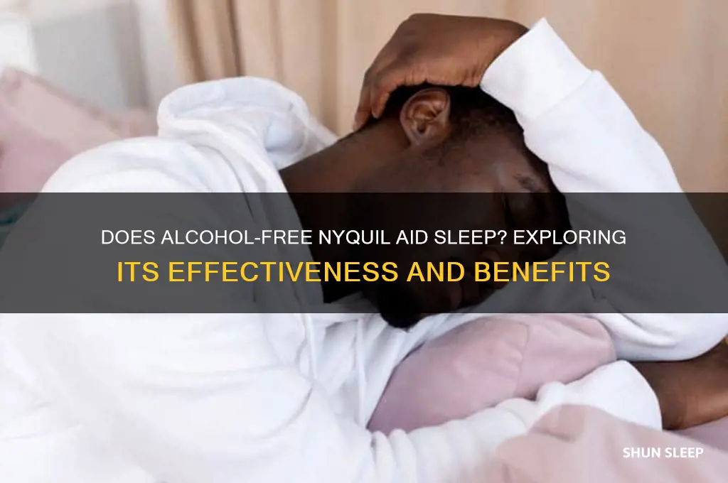 does no alcohol nyquil help you sleep